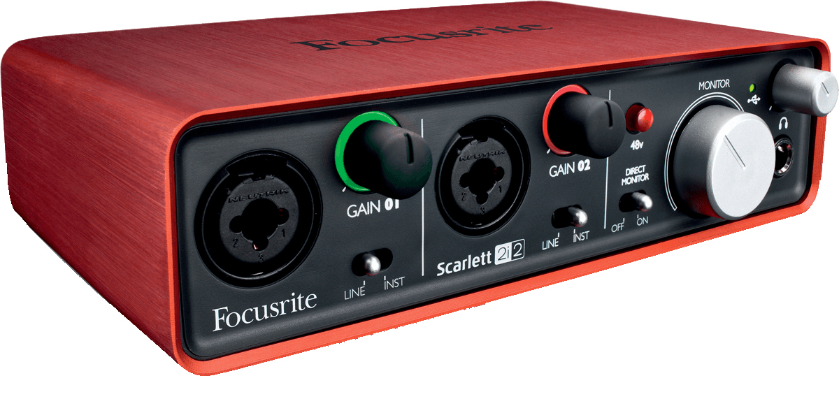 focusrite scarlett 2i2 usb audio interface driver